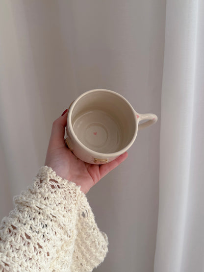 Mug with brown teddy bears