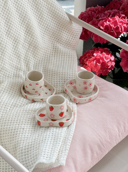 Espresso set s češnjami